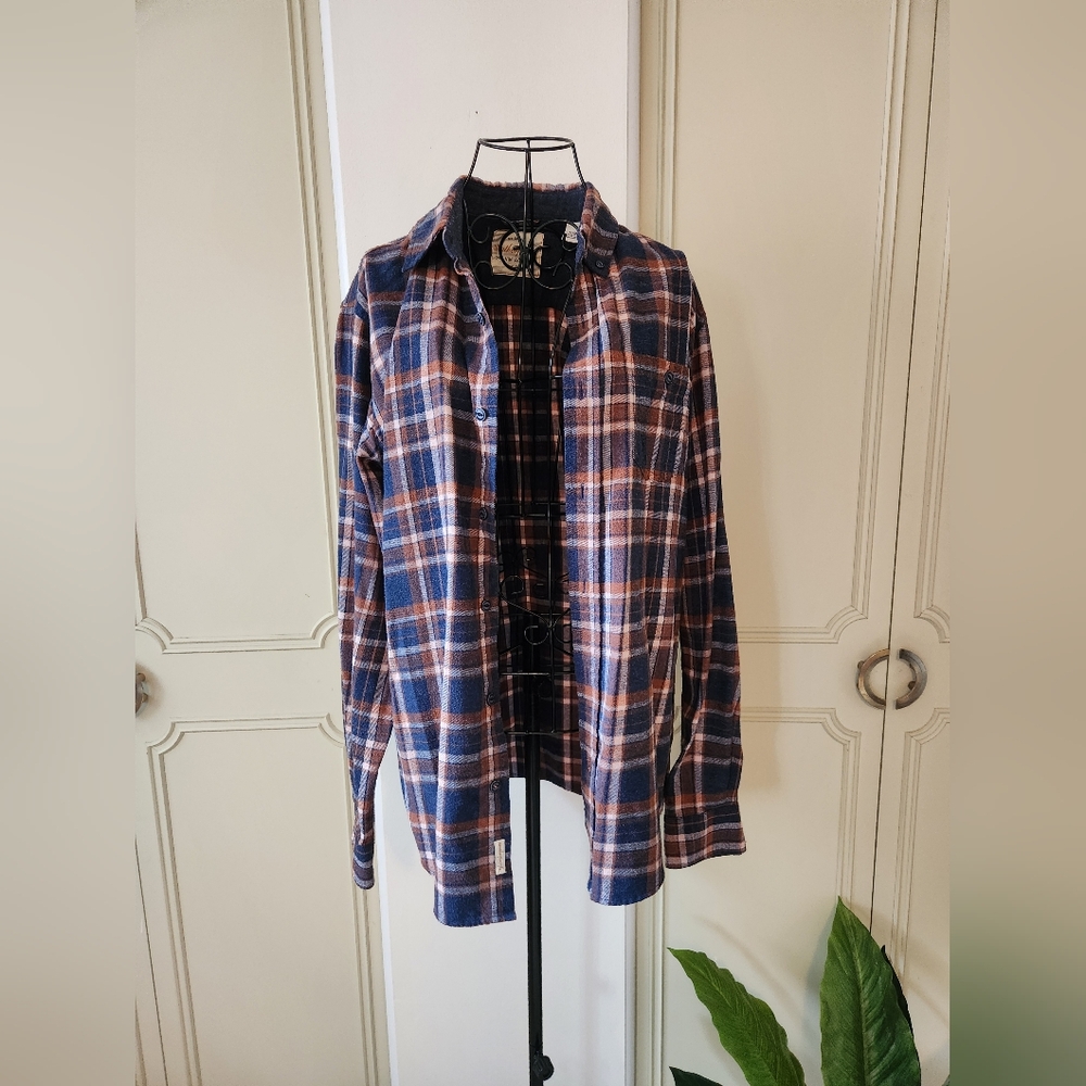 Weatherproof Vintage Plaid Flannel Shirt